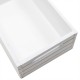 Caja madera blanca líneas 20x13x7cm