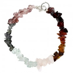 3 Pulseiras chip 7 chakras