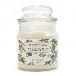 8 velas botánicas - eucalipto