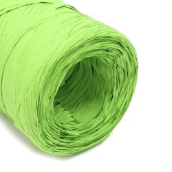 Rollo rafia sintética 200m - verde lima