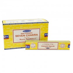 12 Incienso Satya 15gr - 7 Chakras