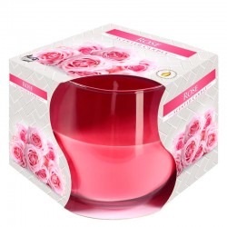 6 Velas perfumadas en vaso - Rosas