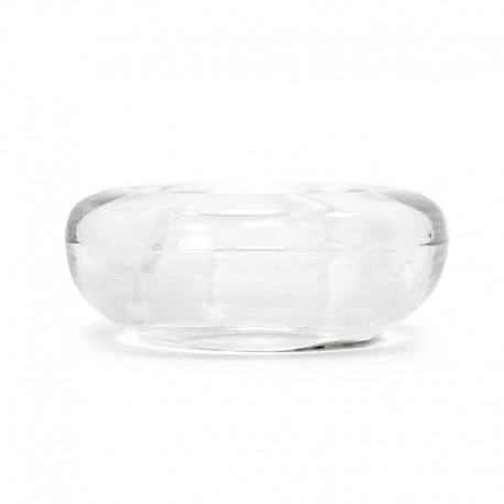 12 Soportes vela cristal - cilindro