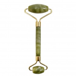 Masajeador facial rodillo - jade verde
