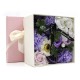Bouquet flores jabon caja regalo - lavanda