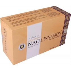 12 pacotes de incenso Golden Nag - canela 15gr