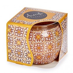 3 Velas perfumadas en vaso - granada