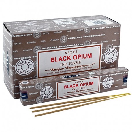 12 Incienso Satya 15gr - Black opium