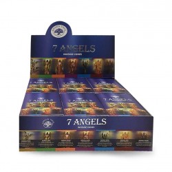 12 packs conos incienso Green Tree - 7 angeles