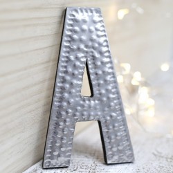 4 Letras plateadas A