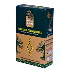 12 Packs incienso Mystic Spirit Tribal- Palo santo y salvia blanca