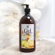 Gel orgánico 1L con aceite de pomelo y almendras aroma cítricos