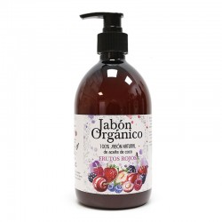 Sabonete orgânico 500ml - Frutas vermelhas