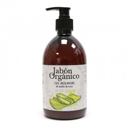 Jabón orgánico con aceite de coco y mango 500ml