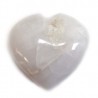 Pedras coração - Quartzo Branco 130 a 150gr.