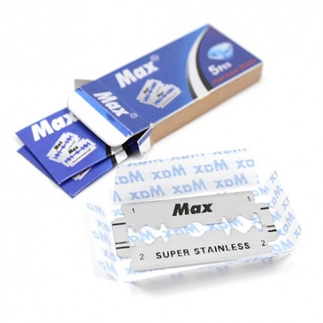 20 packs de 5 hojas de afeitar super - max platinum