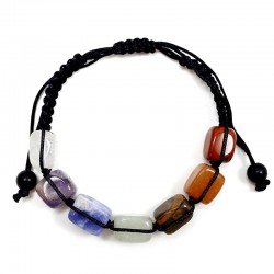 3 Pulseiras Chakras com Carneola