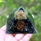 1 pirâmide de orgonite - turmalina negra