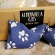 Almohadillas de ojos en caja - Huellas