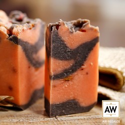 Sabão óleos vegetais - Canela e Laranja