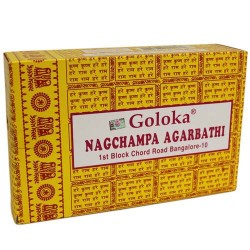 50 packs de 12 Goloka Nag Champa 16gr