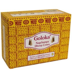 12 Goloka Nag Champa conos