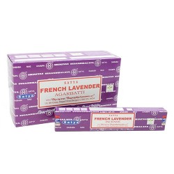 12 Incienso Satya 15gr - Lavanda francesa