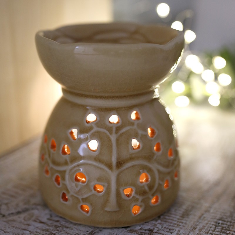 3 Quemadores aceite árbol de la vida - miel - AW Regalos Mayorista