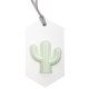 Colgante cerámica perfumador cactus hexágono