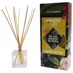 Mikado varillas aroma jazmín en flor 100 ml.