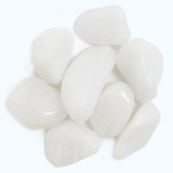 Piedras naturales irregulares - cuarzo blanco 200gr.