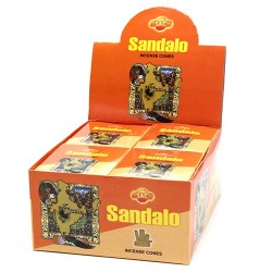 12 pack Conos incienso Sac - sándalo