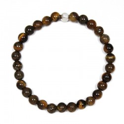 Pulsera ojo de tigre 6mm
