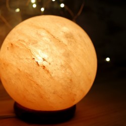 Lámpara sal del Himalaya esfera