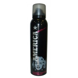 2 America Black Body Spray 150ml - 01C1BK