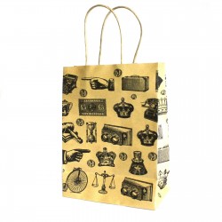 12 Bolsas antigua grande 23x32x10cm