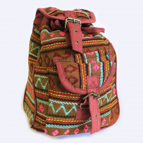 Mochila pequeña nepal - roja