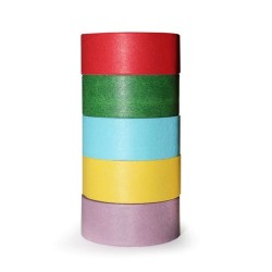 5 Washi tape colores básicos (pack de 10)