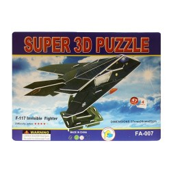 Puzzle 3d avión fantasma