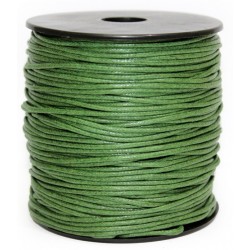 Cuerda Encerada Verde Oliva 90m
