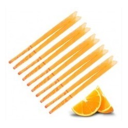 10 Velas de oído aromática naranja