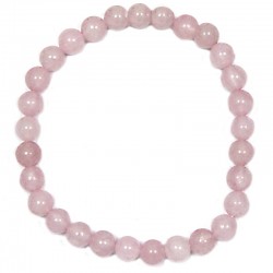 3 Pulseras cuarzo rosa