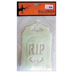 6 Big Halloween Glow Pack - Lápida RIP