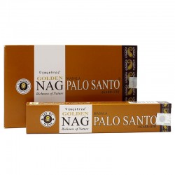 12 packs incienso Golden - Palo santo 15 gr