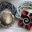 Pulseras perlas y nácar