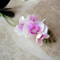 Orquideas artificiales en maceta